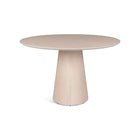 Mona Round Dining Table with Wooden Top