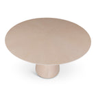 Mona Round Dining Table with Wooden Top