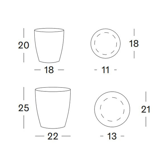 Saya Plant Pot (Set of 2)