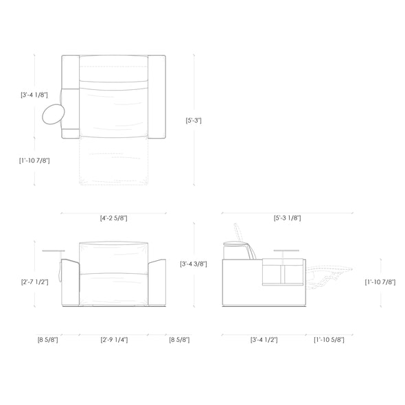 Kubrik Reclining Chair