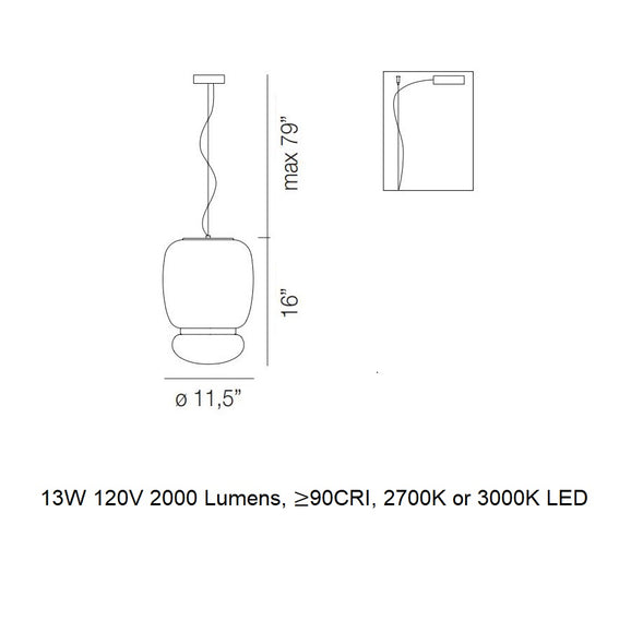 Faro LED Pendant Light