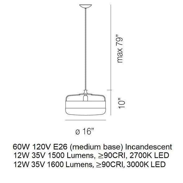 Futura Pendant Light