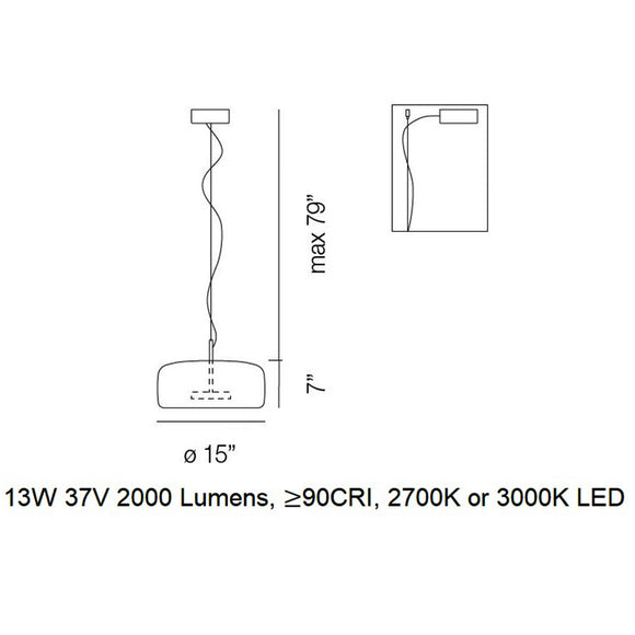 Jube 1G LED Pendant Light
