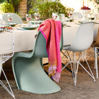 Color Block Throw Blanket