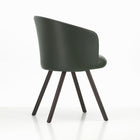 Mikado Dining Armchair with Wood Base
