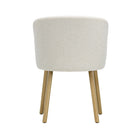 Mikado Dining Side Chair with Wood Base