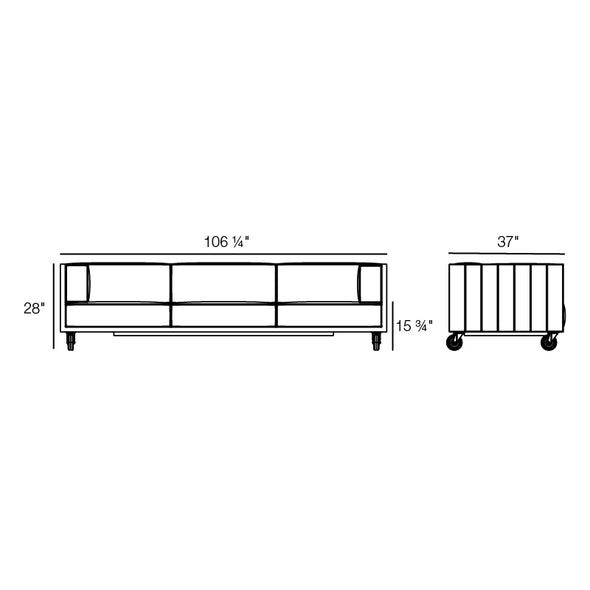 Vineyard Outdoor Sofa