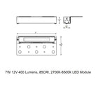 Colorscaping Outdoor 12V LED Step Light