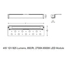 Colorscaping Outdoor 12V LED Step Light