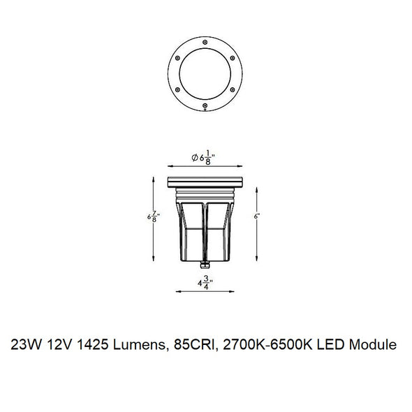 Colorscaping Outdoor LED Well Light
