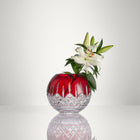 Lismore Red Rose Bowl Vase