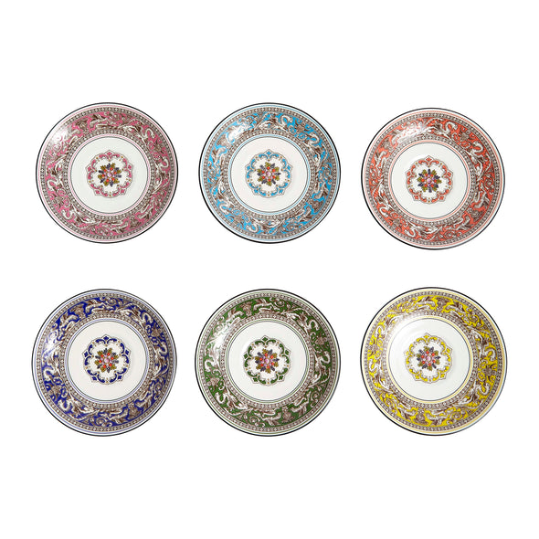 Florentine Teacup and Saucer (Set of 6)