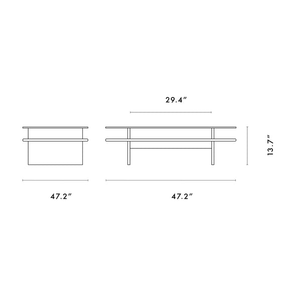 Parallel Coffee Table