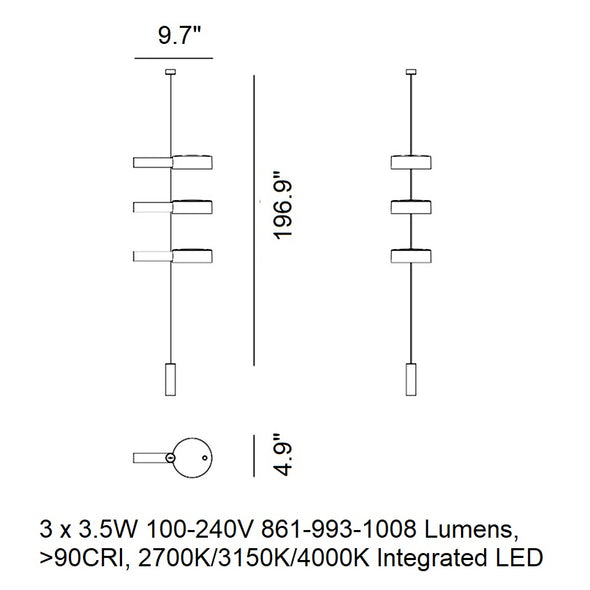 Super O Portable Outdoor LED Suspended Floor Lamp