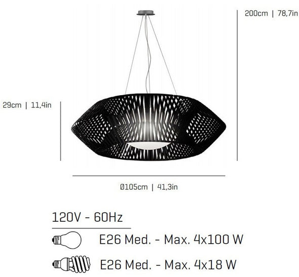 V Pendant Light