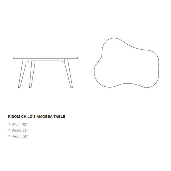Risom Child's Amoeba Table