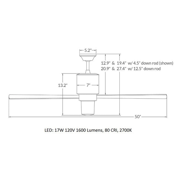 Lapa LED Ceiling Fan