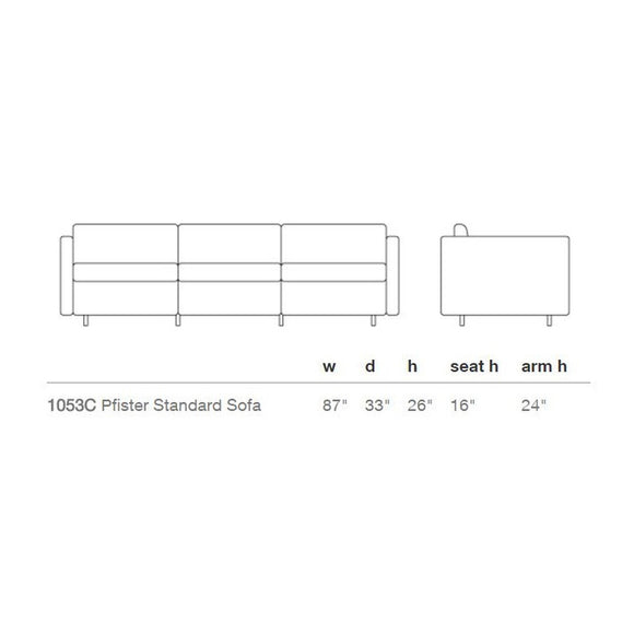 Pfister Standard Sofa