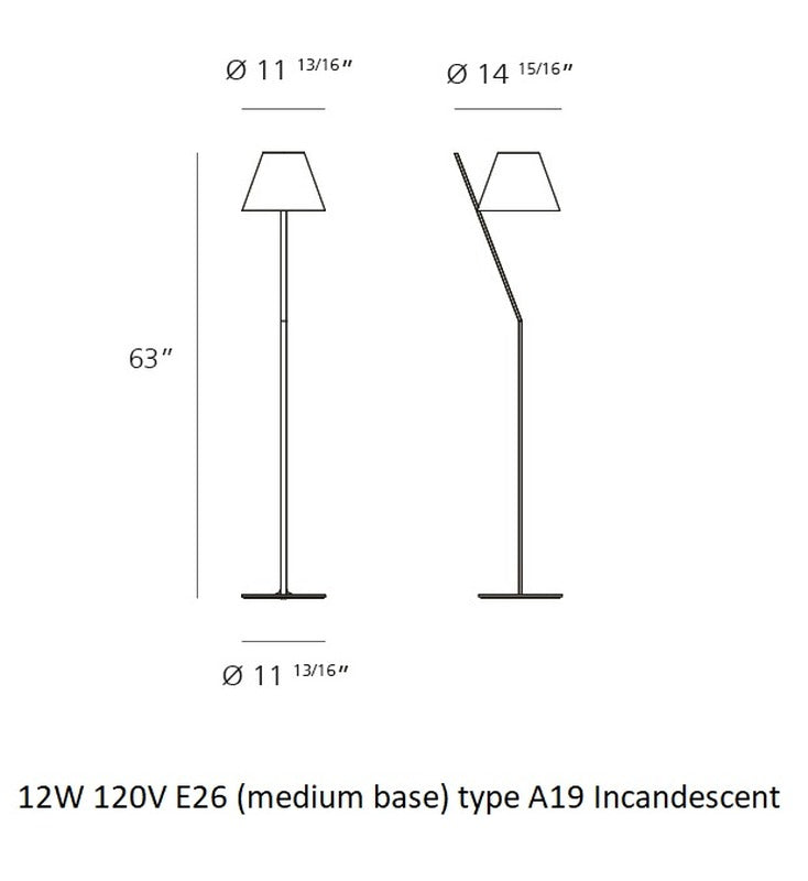 Artemide La Petite Floor Lamp White
