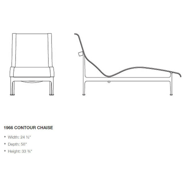1966 Contour Lounge Chaise