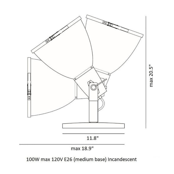 Stirrup 3 Uplighter