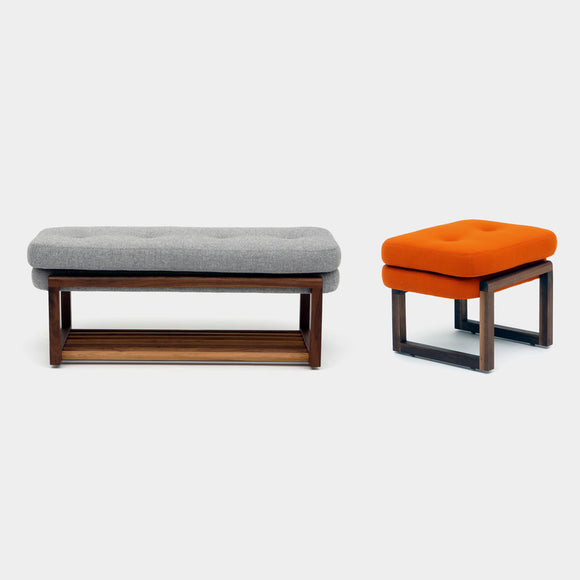 Melinda Bench with Shelf