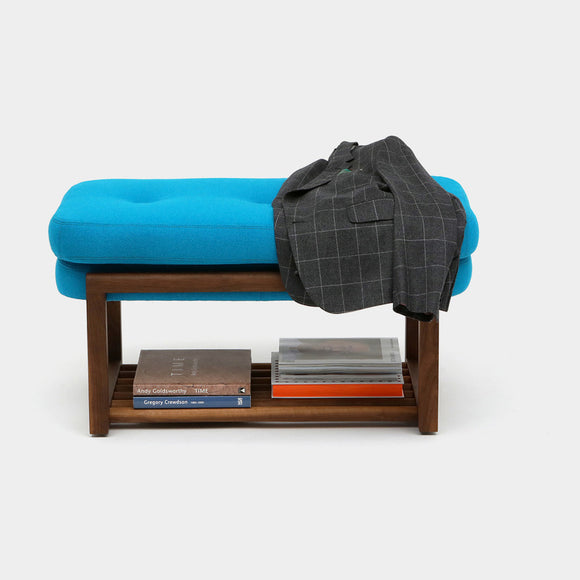 Melinda Bench with Shelf