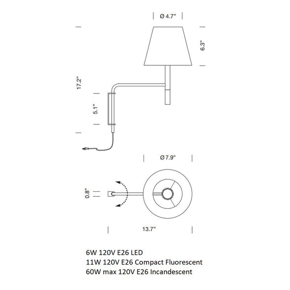 BC1 P1 Wall Light