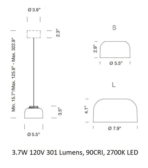 HeadHat Bowl Pendant Light