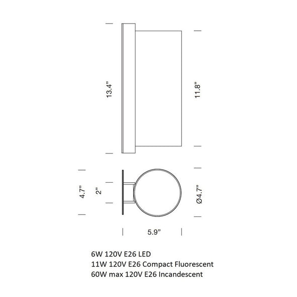 TMM Metalico Wall Light