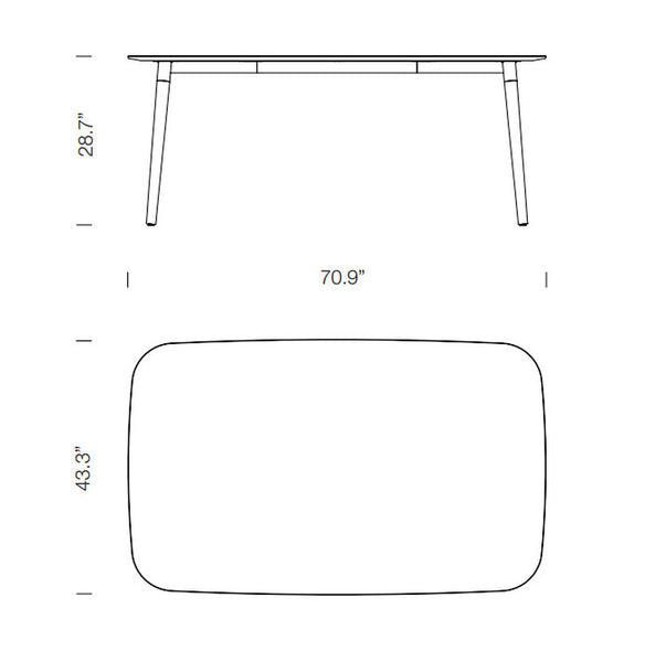 Belloch Rectangular Table