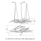 Constellation Ursa Minor Chandelier