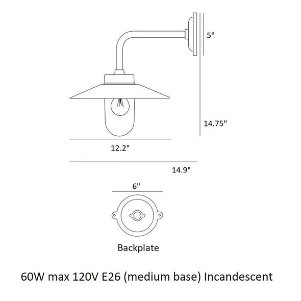 Exterior Bracket Light