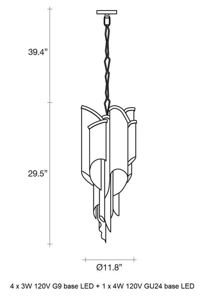 Stream Pendant Light