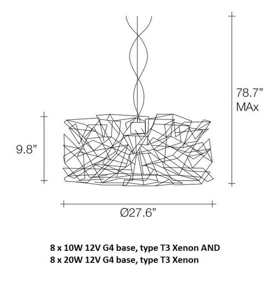 Etoile Chandelier