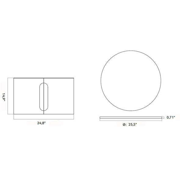 Androgyne Side Table