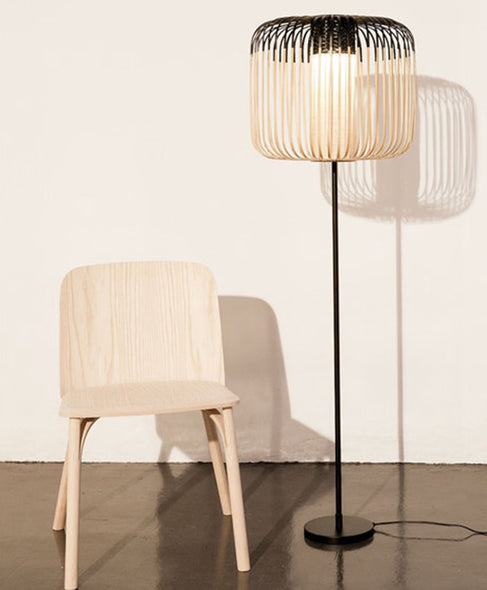 Bamboo Floor Lamp