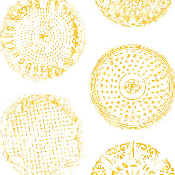 Brooklyn Manhole Wallpaper