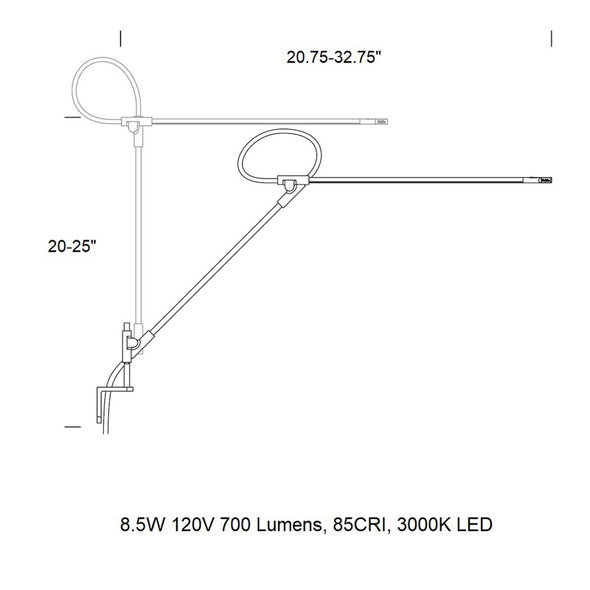 Superlight LED Wall Light