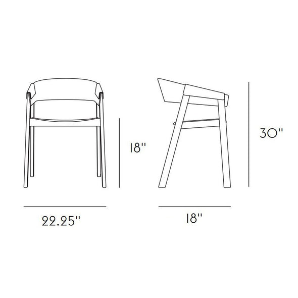 Cover Chair - Leather Seat