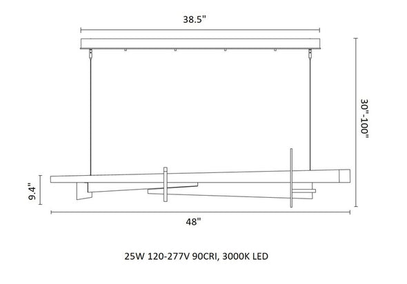 Tenon LED Pendant Light