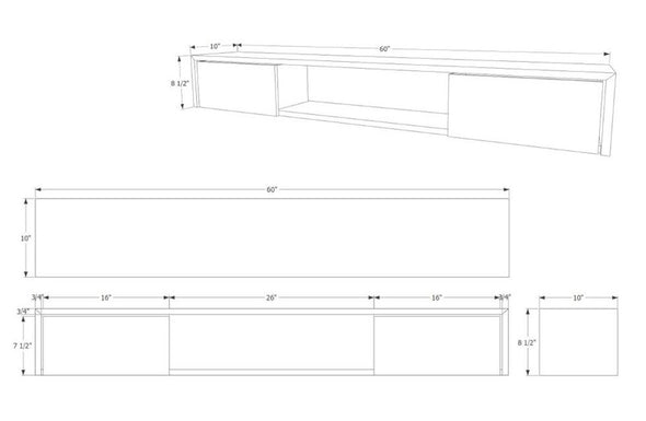 THN K2 Wall Shelf