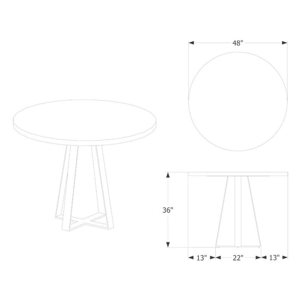 Sea Smoke Counter Table