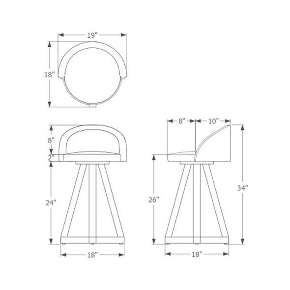 X2 Counter Chair