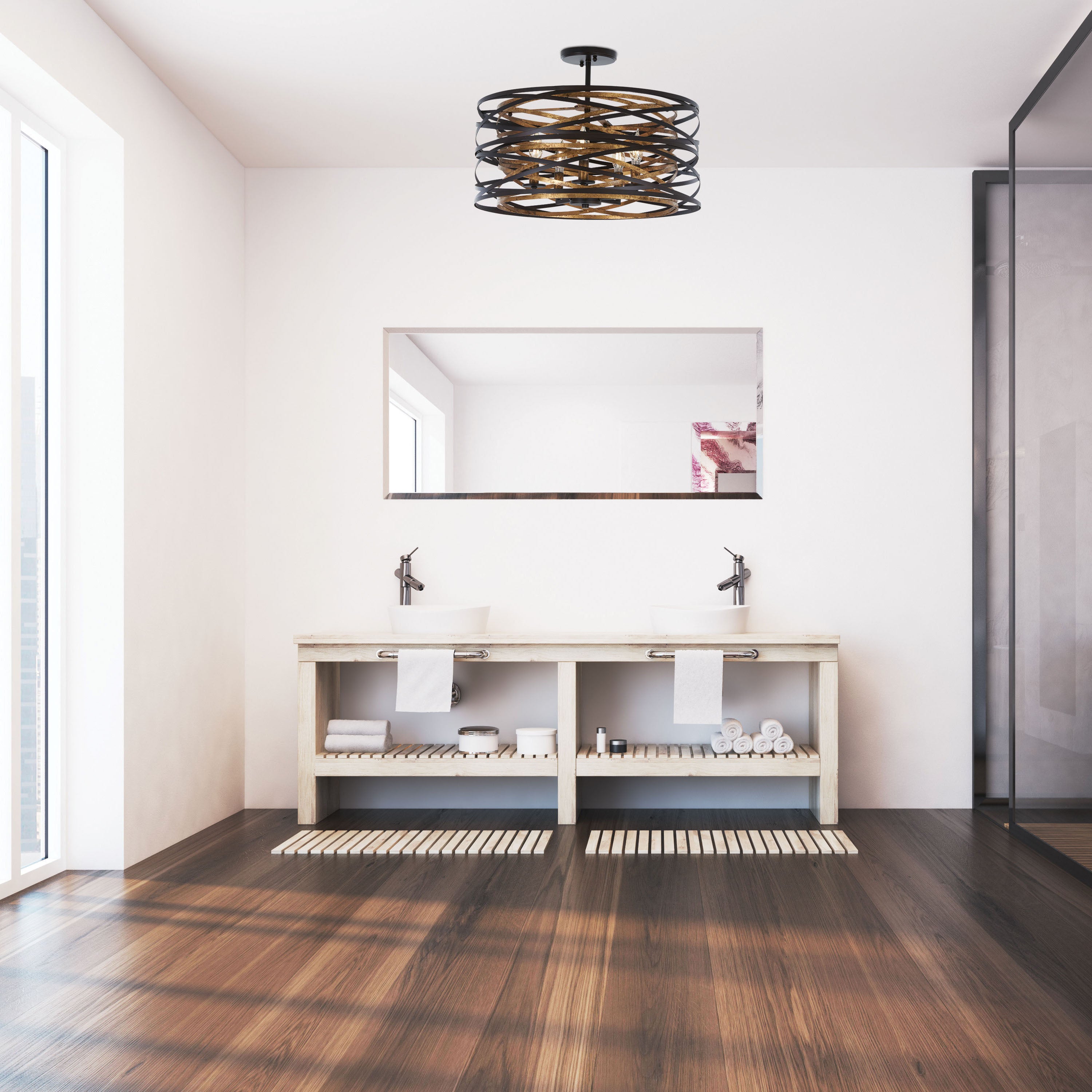 Minka lavery semi flush mount discount