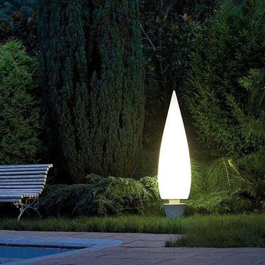 B.Lux Kanpazar Outdoor Floor Lamp Concrete Base 2Modern