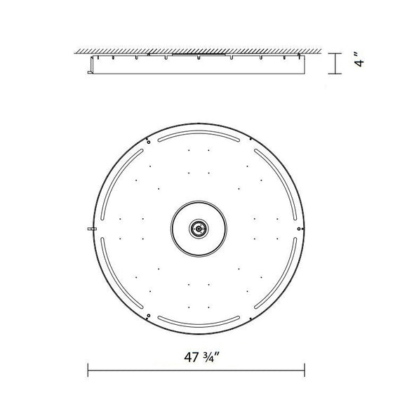 Castle LED Flush Mount