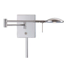 George's Reading Room P4338 LED Swing Arm Wall Light