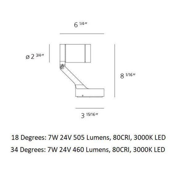 Obice Mini Outdoor LED Wall Light