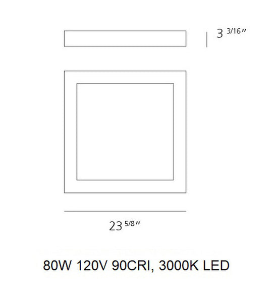 Altrove LED Wall / Ceiling Light